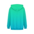 thumbnail image 5 of MesaSe Femmes de la Mode Quotidienne Polyvalent Casual Sweat-Shirts à Col Rond Manches Longues Gradient Top Sweat-Shirts Rose M, 5 of 5