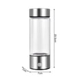 thumbnail image 6 of 420ML Hydrogen Rich Water Bottle SPE PEM Technology Portable USB Rechargeable Hydrogen Water Generator Glass Drinking Cup Birthday Gift, 6 of 8
