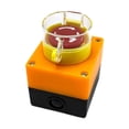 thumbnail image 2 of Piezas de reparación de la caja de control del interruptor de botón de parada de emergencia Interruptor de parada momentánea A, 2 of 9