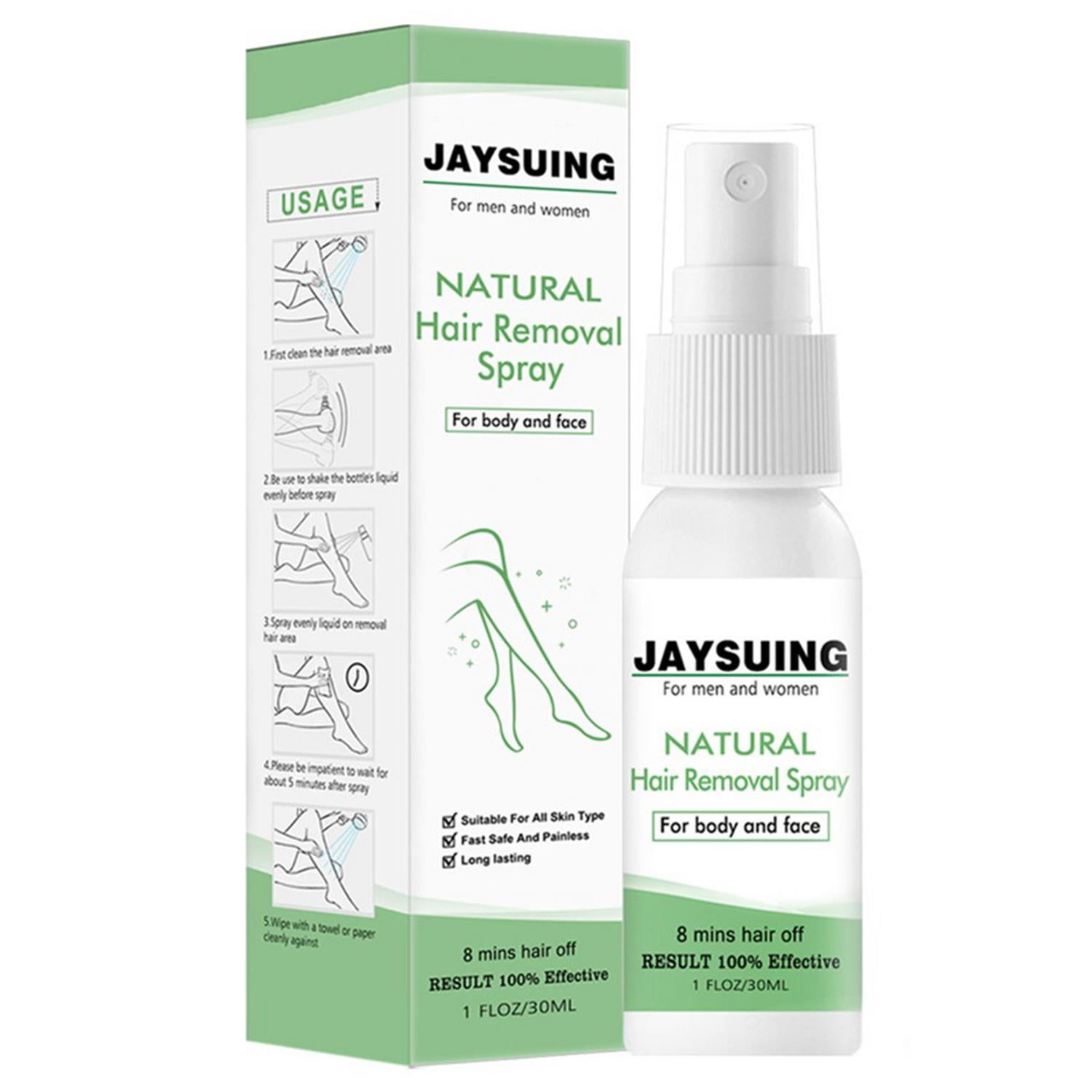 Julam Hair Removal Spray,Painless Hair Removal for Genitals,Natural