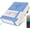 Blue, variant on Lined Journal Notebook -365 Pages A5 Thick Journals for Writing Ruled Notebook, Pink Hardcover Leather Journals for Women Men, Daily Journal Notebook for Work, Note T ( 5.75'' X 8.38'' Rose Gold)