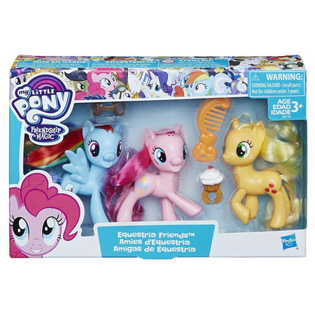 My Little Pony Equestria Girls Pinkie Pie, Rainbow Dash & Applejack Friends