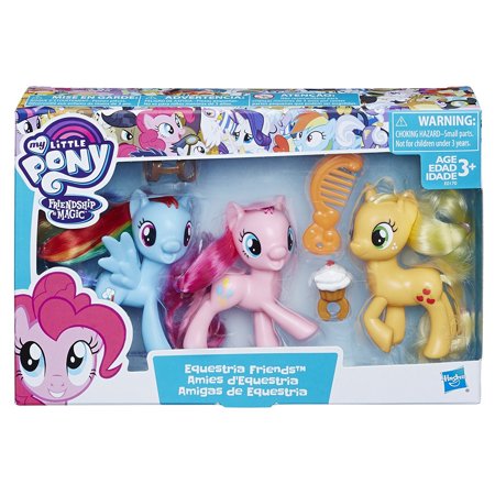 My Little Pony Equestria Girls Pinkie Pie, Rainbow Dash & Applejack Friends (That Girls My Best Friend)