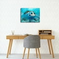 thumbnail image 6 of Loodaent Coral Sea Turtle 12” x 16” Framed Canvas Art Prints, 6 of 6
