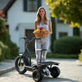 thumbnail image 6 of SAY YEAH Electric Trike for Adults, 3-Wheel Electric Scooter, Senior Personal Transporter, 15 MPH 20+ Mile Range Hydraulic Brakes, 6 of 6