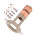 thumbnail image 2 of 230090, Excellent Conductivity Wearproof Alternator Brush Set OEM Quality Motor Repair Kit Alternator Slip Ring Direct Replacement  For Auto, 2 of 8