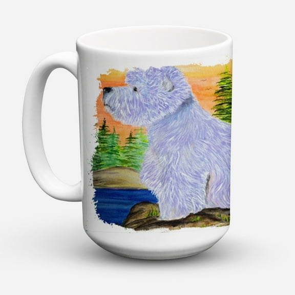 Carolines Treasures SS8418CM15 Westie Coffee Mug 15 oz 15 ounce multicolor