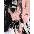 thumbnail image 2 of Harper, Ethan 12x14 Gold Ornate Wood Framed with Double Matting Museum Art Print Titled - Black And Blush II, 2 of 4