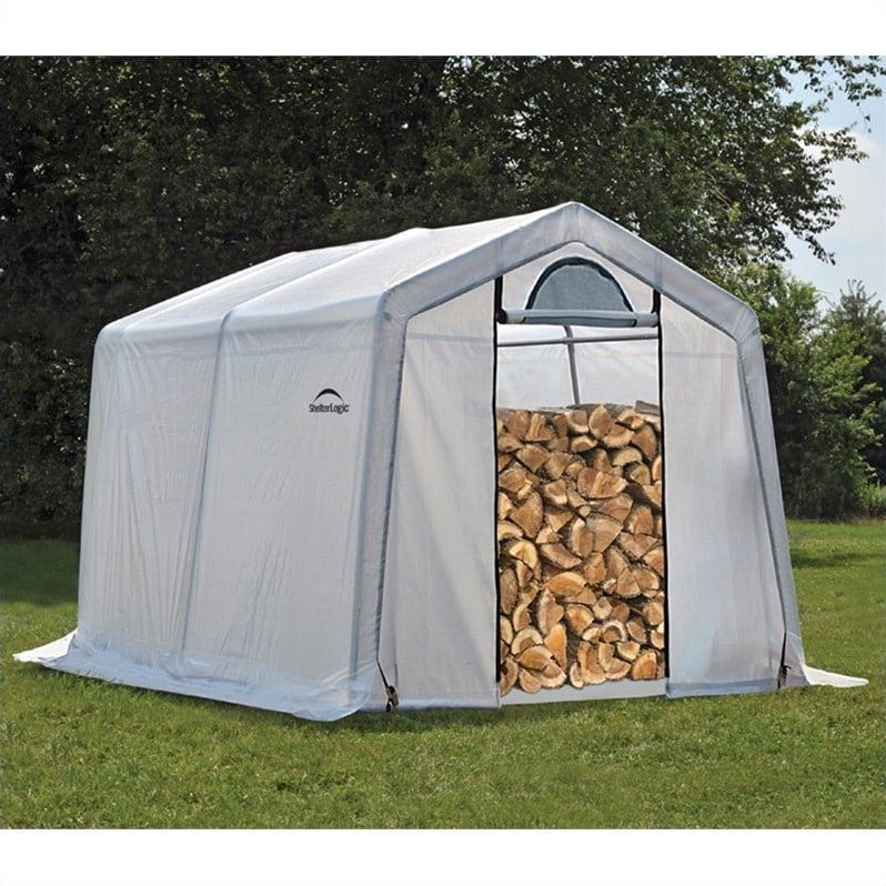 Firewood Seasoning Shed 10' x 10' x 8'