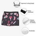 thumbnail image 3 of Yiaed Breast Cancer Awareness1 Print Men's Soft Cotton Boxer Shorts Breathable Boxers Underwear Moisture-Wicking Underwear Stretch Boxer Briefs for Man-Large, 3 of 5