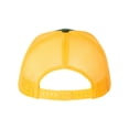 thumbnail image 3 of Richardson - Adjustable Snapback Trucker Cap - 112 - Dark Green/ Gold - Size: OSFM, 3 of 5