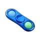 thumbnail image 1 of Juguete Giratorio Enchapado Simple Dimple Fidget Toy Fingertip Spinner Stress Anti Toys (Azul) Tmvgtek Nuevos Originales, 1 of 7