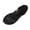 Black, variant on Women Elastic Cross Strap Flat Sandals Comfortable Footwear For Casual Beach Outdoor Daily Activities