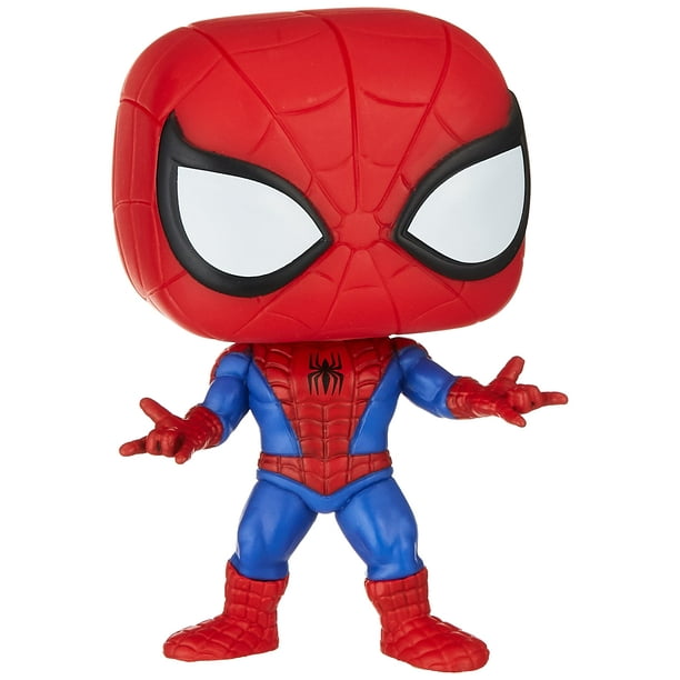Funko Pop! Marvel: Animated Spiderman- Spiderman (Exc), Action Figure  58871 Funko