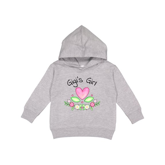 Inktastic Gigi's Girl Heart Flowers Toddler Hoodie