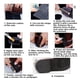 thumbnail image 3 of Goma para Reparación de Suelas de Zapatos ANGGREK Resistentes A Deslizamientos Negros, 3 of 7