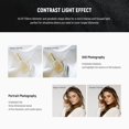 thumbnail image 3 of 51"/130cm Parabolic Reflective Umbrella Photography with White Inner, Soft Lighting with Diffuser Cover, Bag, Quick Fold for Camera Photo Studio Video, 3 of 5