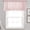 Pink, variant on Floral Lace Valance Curtain Embroidery Semi Sheer Short Window Curtain for Kitchen Cafe Dinning Bath Room, 51x16inch