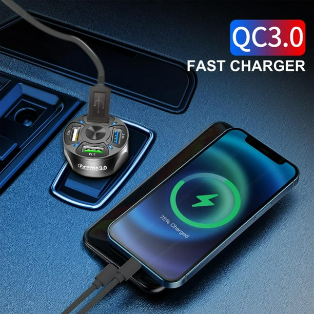 1~10PCS Car USB Charger Quick Charge Universal 18W Fast