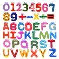 thumbnail image 1 of 41PCS Fridge Magnet Wooden Alphabet Number Magnetic Letter Educational Magnet, 1 of 10
