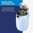 thumbnail image 3 of Westinghouse 1500W Electric Kettle, 1.8L Stainless Steel, Blue with Auto Shutoff Feature, 3 of 9