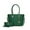 Green, variant on MKF Collection Vanessa Women's Tote Bag with Wristlet Wallet, Solid Vegan Leather Handbag Purse Set by Mia K
