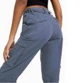 thumbnail image 4 of Pantalones de senderismo elásticos de cintura alta con múltiples bolsillos Y2K para mujer, 4 of 6