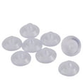 thumbnail image 1 of Goma Hogar Escritorio cristal transparente antigolpes ventosas 8pcs Unique Bargains, 1 of 7