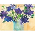 thumbnail image 3 of Dixon, Samuel 18x15 Black Modern Framed Museum Art Print Titled - Floral Wild Thing II, 3 of 5