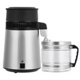 thumbnail image 1 of 4L Stainless Steel Countertop Water Distiller 1.1 Gallon Home Water Purifier Machine with Glass Container Reduces TDS Silver, 1 of 7