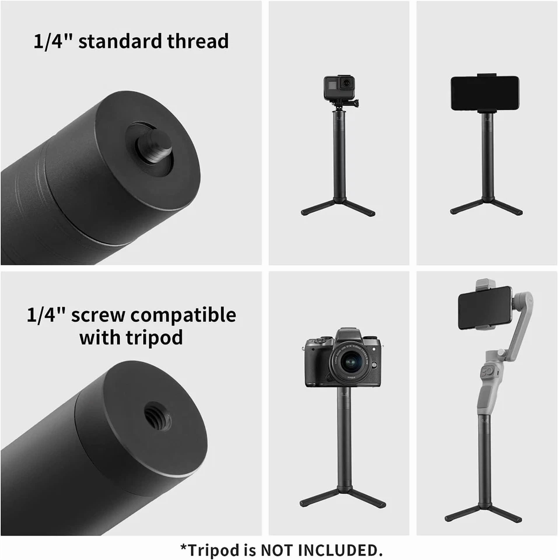 CIRCLE- Zhiyun 29" Gimbal Extension Pole For Gimbal Stabilizer Adjustable Selfie Stick