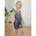 thumbnail image 5 of 2-8 Years Gymnastics Leotards for Girls Sparkly Biketards Unitards Athletic Tumbling Outfit, 5 of 6