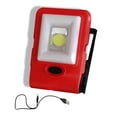 thumbnail image 2 of COB LED Luz de trabajo Plegable con gancho USB Linterna recargable Luces de inspección potente Herramienta de iluminación para la pesca roja Guardurnaity OD011044-01B, 2 of 7