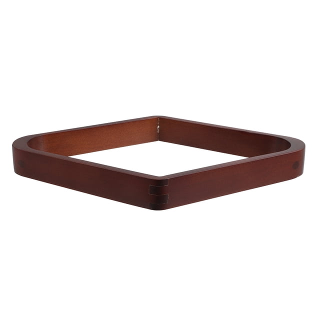 LITINKIMI Billiard Triangle Rack Set Brown Wood with Smooth Edges for Bars and Recreational Spaces 1Pack