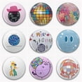 thumbnail image 2 of Porque soy una bola de espejos Pins No eres como los normales Creative Swift The Taylor Music Letras Broche Insignia Fans Collec 58mm, 2 of 5
