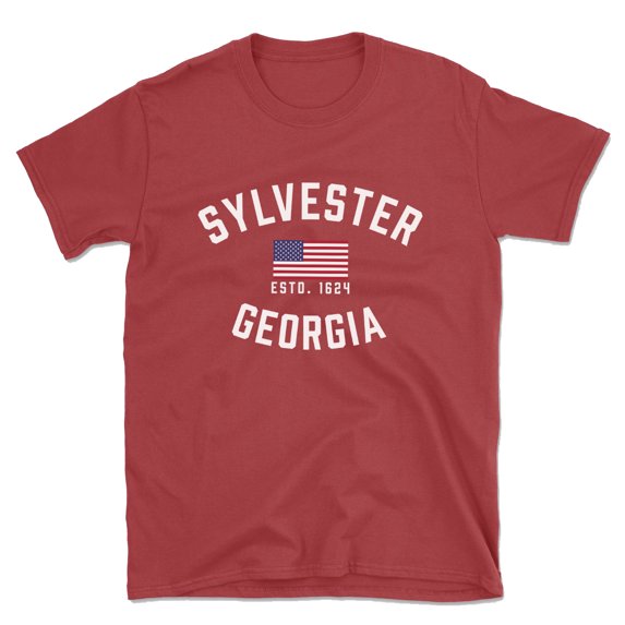 Sylvester Georgia Patriot Men's Cotton T-Shirt