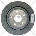 thumbnail image 2 of Fits 2016-2017 Jeep Grand Cherokee Stop Tech Power Slot Brake Rotor 126.58009 OE Type Slotted; One Piece Design; Electro-Coated Cast Iron; Single, 2 of 7