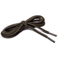 thumbnail image 2 of 3 Pares de cordones Cintilla uxcell Agujetas Reflejantes Elásticas En Forma Redonda Marron Claro negro 90cm, 2 of 4