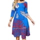 thumbnail image 1 of Vestido de escote cuadrado con diseño de arrecife de coral, bonito y holgado, elegante vestido de fiesta en la playa, corales, arrecife de coral, mar, azul, rojo, blanco, isla, 1 of 6