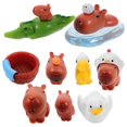 thumbnail image 1 of 10pcs Mini Animal Models for Craft Decoration Resin Figurines Small Statues, 1 of 5