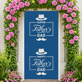 thumbnail image 5 of Vintage Design Happy Father's Day Banner Super Dad Blue Background for Father's Day Celebration Gift Decoration Dad's Party, 5 of 8