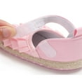 thumbnail image 4 of Newborn Baby Girl Bow Anti-slip Crib Shoes Ruffles Bowknot Shoes, 4 of 6
