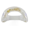 thumbnail image 1 of Colchón inflable duradero para piscina, colchón flotante, juguete acuático de verano con lentejuelas doradas., 1 of 13