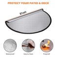 thumbnail image 5 of Hongchun Fire Pit Mat Grill Mat, Fireproof Mat Fire Pit Pad For Deck Grass Outdoor Wood Burning Fire Pit And Bbq, 5 of 5