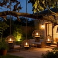 thumbnail image 4 of BotaniNest Spherical Wrought Chandelier Courtyard Light Giving Inspiration To Home Creating A Warm Anytime Anywhere. The Ideal Choice Is In Your Hands!, 4 of 6