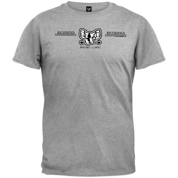 Richmond Riverdogs Beware Of The Dog - Heather T-Shirt - Medium