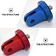 thumbnail image 3 of unbranded 3Ud Adaptador Para Montura De Cámara De Aluminio Con Bracket Ajustable Y Rotación 360 Para Selfie Stick, 3 of 8