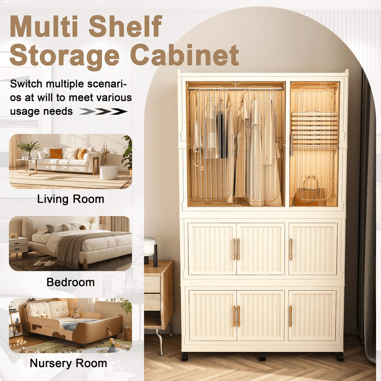 portable dresser closet Aukfa Wardrobe Closet, Clothes Cabinet,9 Cubes & 1 Hanging Rod, White formal event wear Size:9.5 US Men (8.5 UK/AU) Bandeau Satin Bridesmaid Dress Storage drawers The connection buckles lock