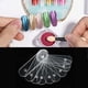 thumbnail image 5 of Expositor de tiras acrílicas transparentes para decoración de uñas, accesorio para salón de manicura DIY (10 unidades), 5 of 10
