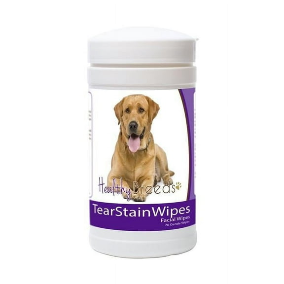 Healthy Breeds 840235152552 Labrador Retriever Tear Stain Wipes